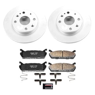 PowerStop® CPK719-23 - Z23 Evolution Geomet® Plain Rear Brake Kit
