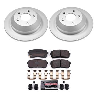PowerStop® CPK7213-23 - Z23 Evolution Geomet® Plain Rear Brake Kit