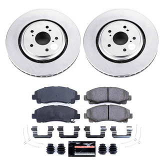 PowerStop® - Z23 Evolution Geomet® Plain Front Brake Kit