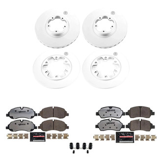 PowerStop® - Z36 Evolution Geomet® Plain Brake Kit