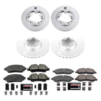 PowerStop® - Z23 Evolution Geomet® Plain Front and Rear Brake Kit