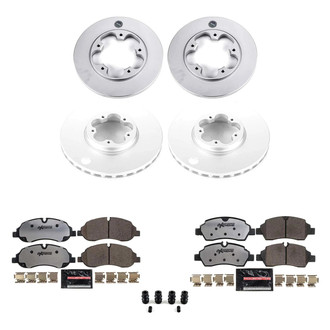 PowerStop® - Z36 Evolution Geomet® Plain Front and Rear Brake Kit