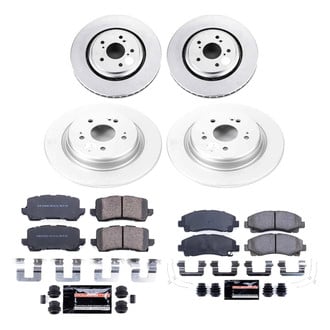 PowerStop® - Z23 Evolution Geomet® Plain Brake Kit