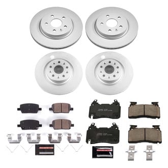 PowerStop® - Z23 Evolution Geomet® Plain Brake Kit