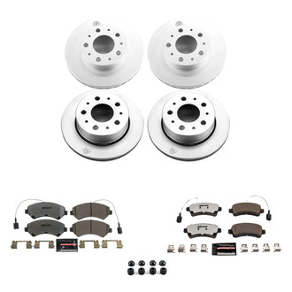 PowerStop® - Z36 Evolution Geomet® Plain Brake Kit