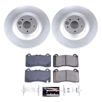 PowerStop® - Z23 Evolution Geomet® Plain Front Brake Kit