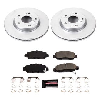 PowerStop® - Z23 Evolution Geomet® Plain Front Brake Kit