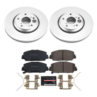 PowerStop® - Z23 Evolution Geomet® Plain Front Brake Kit