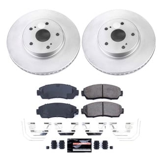 PowerStop® - Z23 Evolution Geomet® Plain Front Brake Kit