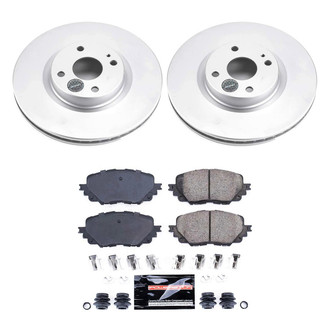 PowerStop® - Z23 Evolution Geomet® Plain Front Brake Kit