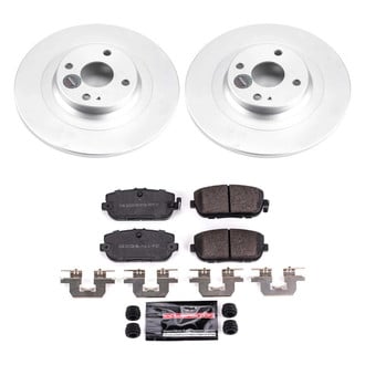 PowerStop® - Z23 Evolution Geomet® Plain Rear Brake Kit