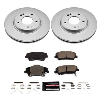 PowerStop® - Z23 Evolution Geomet® Plain Front Brake Kit