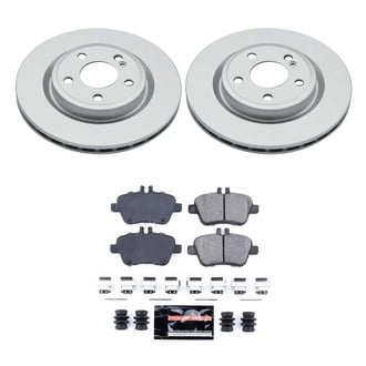 PowerStop® - Z23 Evolution Geomet® Plain Rear Brake Kit