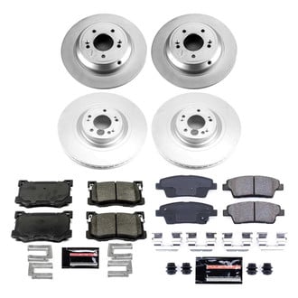 PowerStop® - Z23 Evolution Geomet® Plain Front and Rear Brake Kit
