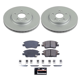 PowerStop® - Z23 Evolution Geomet® Plain Front Brake Kit