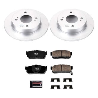 PowerStop® - Z23 Evolution Geomet® Plain Rear Brake Kit