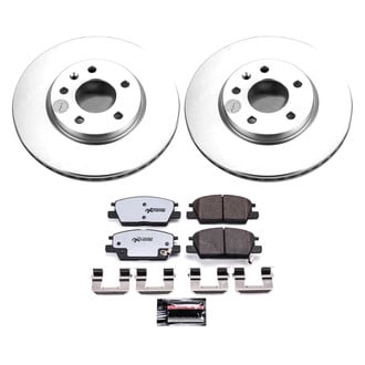 PowerStop® - Z36 Evolution Geomet® Plain Front Brake Kit