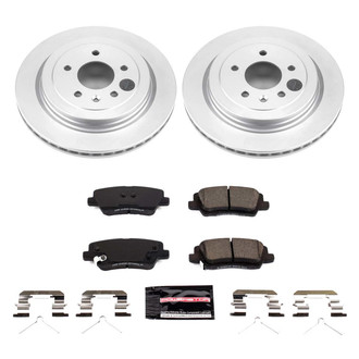 PowerStop® - Z23 Evolution Geomet® Plain Rear Brake Kit