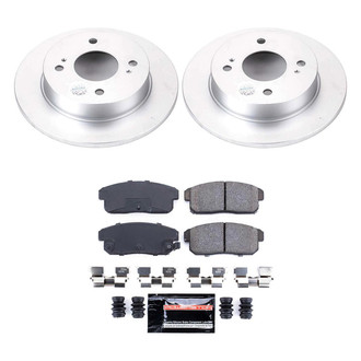 PowerStop® - Z23 Evolution Geomet® Plain Rear Brake Kit
