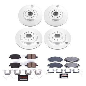 PowerStop® - Z23 Evolution Geomet® Plain Brake Kit