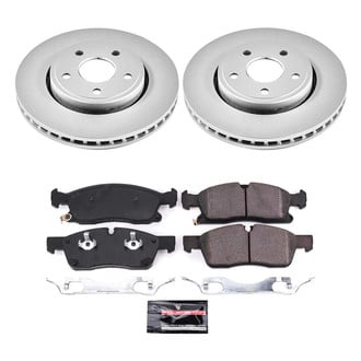 PowerStop® - Z23 Evolution Geomet® Plain Front Brake Kit