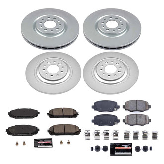 PowerStop® - Evolution Geomet Z23 Plain Brake Kit
