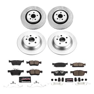 PowerStop® - Z23 Evolution Geomet® Plain Brake Kit