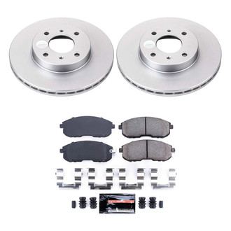 PowerStop® - Z23 Evolution Geomet® Plain Front Brake Kit