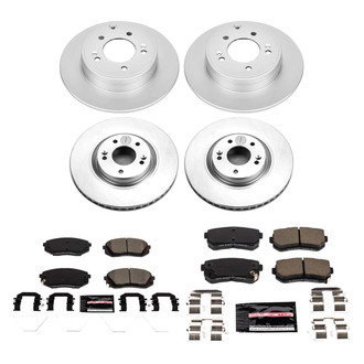 PowerStop® - Z23 Evolution Geomet® Plain Brake Kit