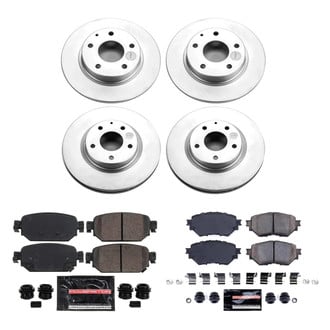 PowerStop® - Z23 Evolution Geomet® Plain Brake Kit