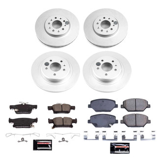 PowerStop® - Z23 Evolution Geomet® Plain Brake Kit
