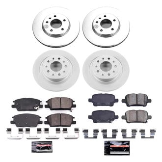 PowerStop® - Z23 Evolution Geomet® Plain Brake Kit