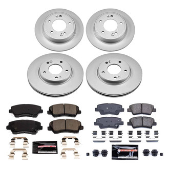 PowerStop® - Z23 Evolution Geomet® Plain Brake Kit