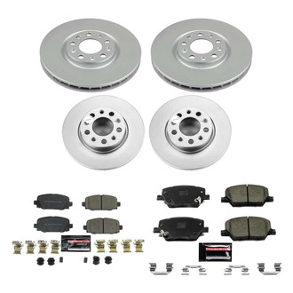 PowerStop® - Z23 Evolution Geomet® Plain Brake Kit