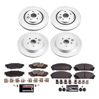 PowerStop® - Evolution Geomet Z23 Plain Brake Kit