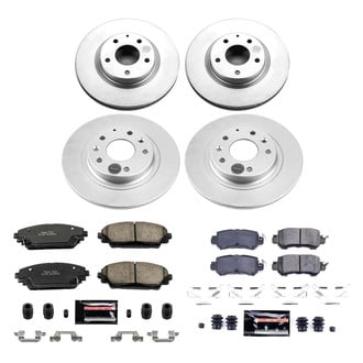 PowerStop® - Z23 Evolution Geomet® Plain Brake Kit