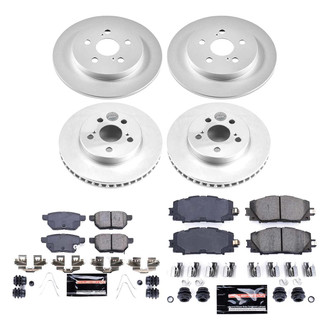 PowerStop® - Z23 Evolution Geomet® Plain Brake Kit