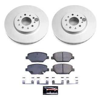 PowerStop® - Z23 Evolution Geomet® Plain Front Brake Kit