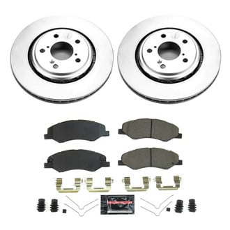 PowerStop® - Z23 Evolution Geomet® Plain Front Brake Kit