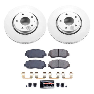 PowerStop® CPK7689-23 - Z23 Evolution Geomet® Plain Front Brake Kit