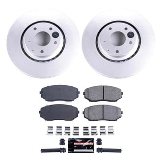 PowerStop® CPK7690-23 - Z23 Evolution Geomet® Plain Front Brake Kit
