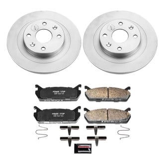 PowerStop® - Z23 Evolution Geomet® Plain Rear Brake Kit