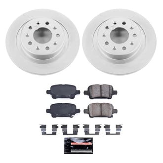 PowerStop® - Z23 Evolution Geomet® Plain Rear Brake Kit