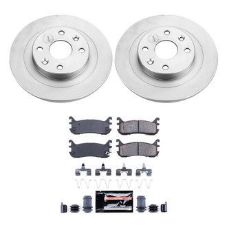 PowerStop® - Z23 Evolution Geomet® Plain Rear Brake Kit
