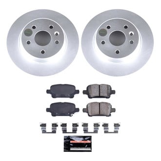 PowerStop® - Z23 Evolution Geomet® Plain Rear Brake Kit