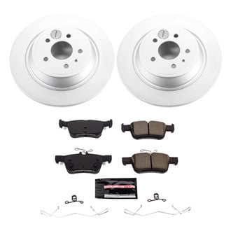 PowerStop® - Z23 Evolution Geomet® Plain Rear Brake Kit
