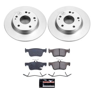 PowerStop® - Z23 Evolution Geomet® Plain Rear Brake Kit