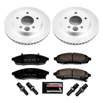 PowerStop® - Z23 Evolution Geomet® Plain Front Brake Kit