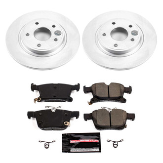 PowerStop® - Z23 Evolution Geomet® Plain Rear Brake Kit