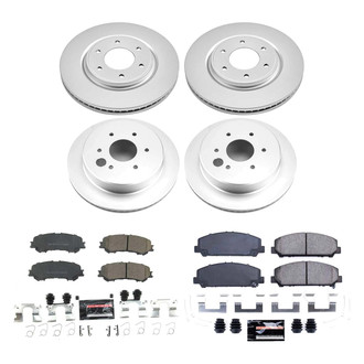 PowerStop® - Evolution Geomet Z23 Plain Brake Kit